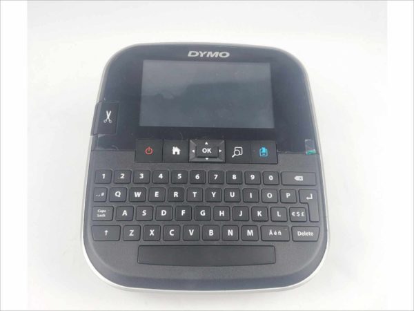 DYMO Label Manager 500TS Label Maker 300DPI Color Touch Screen Label Printer Print crystal-clear graphics barcodes and logos at 300 dpi resolution- TESTED & WORKING