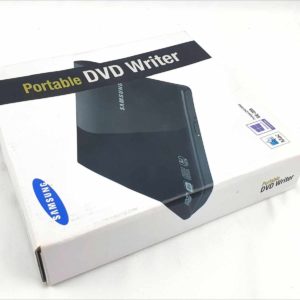 New Samsung SE-208DB/TSBS SE-208 Slim Portable USB External DVD Writer Rewriter Burner Compatible with Laptop Desktop PC Windows Mac