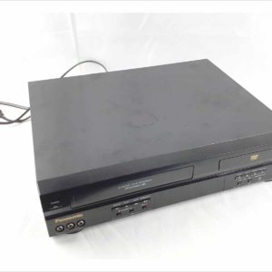 Panasonic PV-D4743 DVD VCR Combo Player Hi-Fi Stereo OmniVision 4-Head VHS Recorder Black