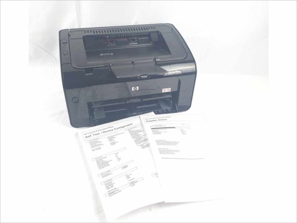 HP LaserJet Pro P1102w Wireless Network Workgroup B&W Laser Printer Page Count 9534 18ppm 1200dpi PN CE657A BOISB-0901-01
