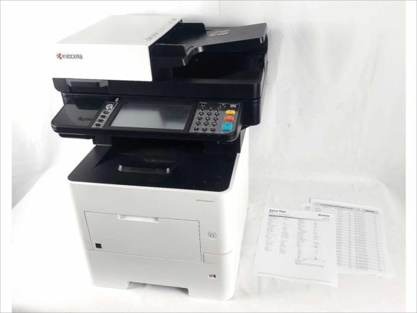 Kyocera Ecosys M3655idn Black & White Heavy Duty Workgroup Network Duplex Laser all in one Printer 57ppm 1200DPI Page Count 53K