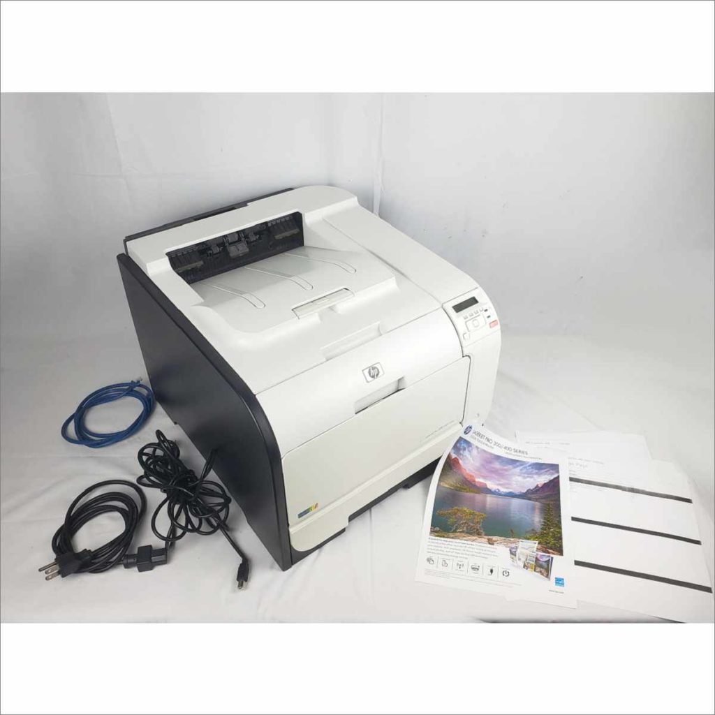 HP LaserJet Pro 400 Color M451DN Laser Printer w/ Original Toners 305A ...