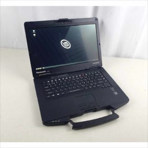 Panasonic Toughbook CF-54 MK2 Business industrial Rugged Laptop 14" 8GB RAM intel i5-6300U CPU 2.40GHz Linux Mint 256GB SSD Grade A