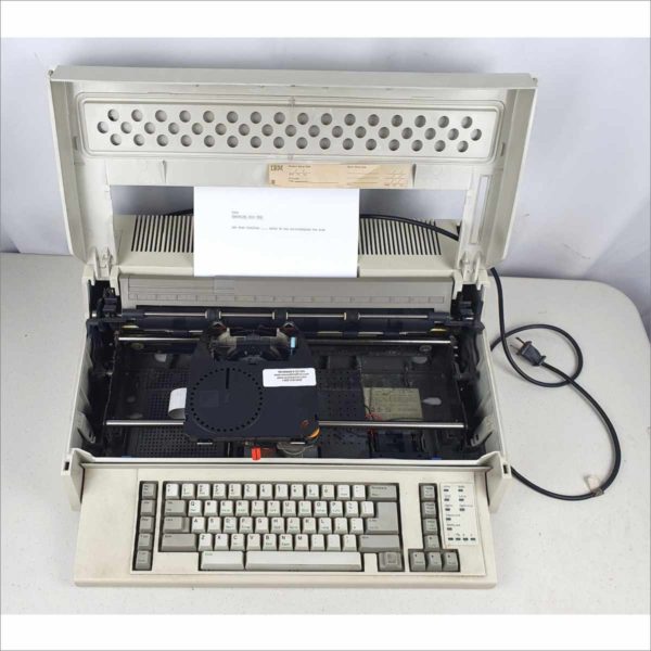 Vintage IBM Wheelwriter 1500 by Lexmark 6783-2 Electric Electronic Type Writer - Secure Correspondence Guaranteed