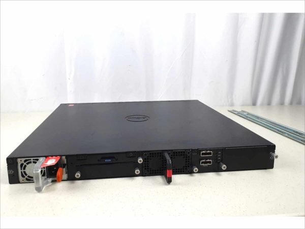 Dell N3024 Managed L3 Layer 3 24-Port SFP+ Gigabit Stackable Network Switch Dual Personality PS with Rail Kit E07W001