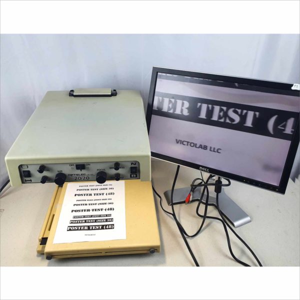 Vintage Optelec 20/20 Low Vision Video Magnifier Reader System Core No CRT Monitor 16x Sharp Clean Lens