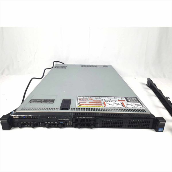 Dell PowerEdge R620 384GB RAM 2x Xeon E5-2630 V2 2.60GHz iDrac7 hyper-dense two-socket 8x Drive Bay 1U rack server