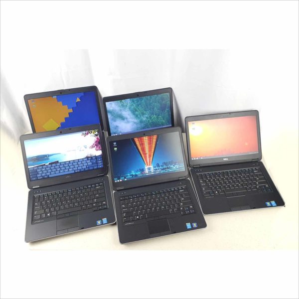 Lot of 5x Dell Latitude E6440 Business Laptop 15.6" 4GB RAM intel i5-4310M CPU 2.70GHz 180 GB Storage