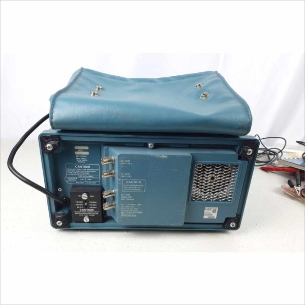 Tektronix 465B Dual-Trace 100 MHz Oscilloscope with DM-44 Multi-meter Module and Accessories