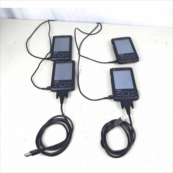 Lot of 4x Socket Mobile Somo 655 8560-00056 / 55 high Performance Mobile Computer / Scanner / PDA Organizer Windows CE