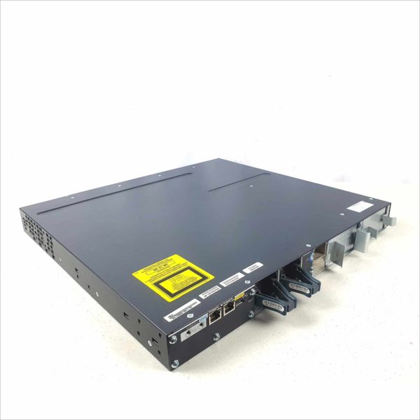 Cisco Catalyst C3560X 24 Port Gigabit Managed Switch WS-C3560X-24P 1U Rack Mount PoE+ with C3KX-NM-1G SPF Module - No Power Supply