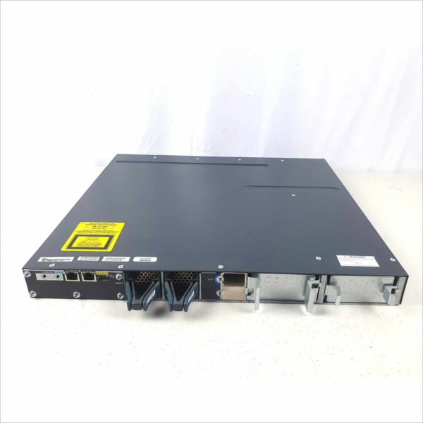 Cisco Catalyst C3560X 24 Port Gigabit Managed Switch WS-C3560X-24P 1U Rack Mount PoE+ with C3KX-NM-1G SPF Module - No Power Supply