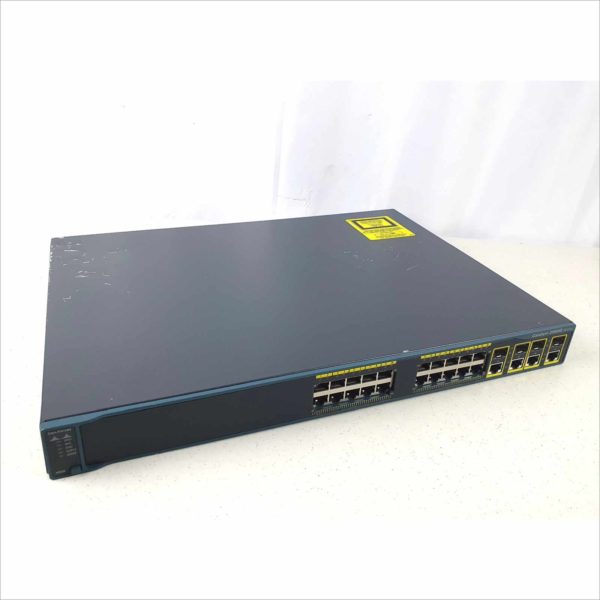 Cisco Catalyst 2960G 24 Port Gigabit Managed Switch WS-C2960G-24TC-L 1U Rack Mount