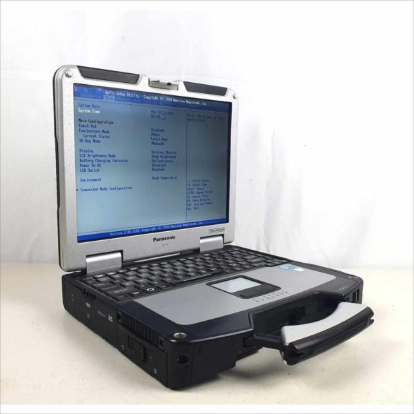 Panasonic Toughbook CF-31 industrial Rugged Laptop 13" 4GB RAM intel i5-M520 2.4GHz Touchscreen - No Caddy