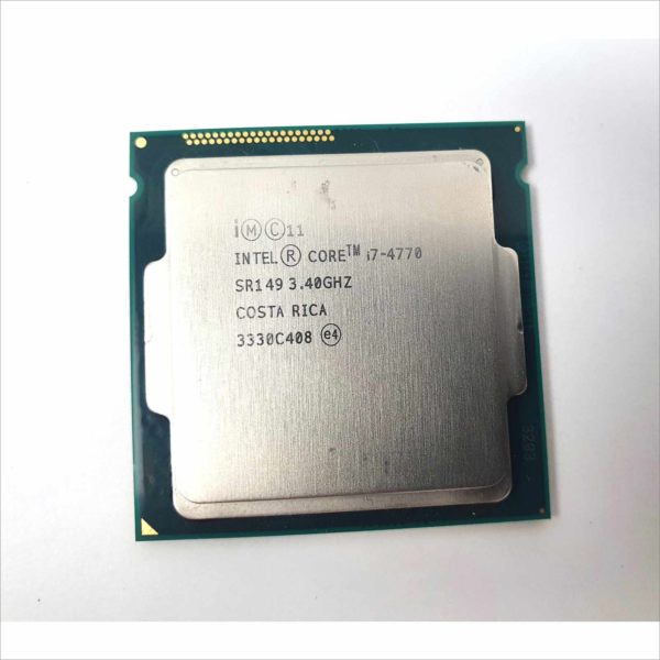 Intel SR149 - 3.40Ghz 5GT/s LGA1150 8MB Intel Core i7-4770 Quad-Core CPU Processor With 089R8J Dell Optiplex CPU Heat sink Fan