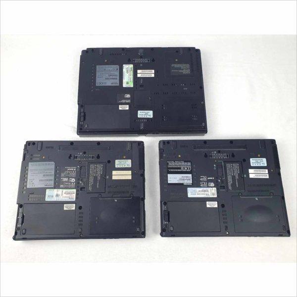 Lot of 3x Toshiba Touchscreen Laptops Portege-M780-S7231 Portege-M750-S7212 Tecra-M7-S7311 60GB SSD