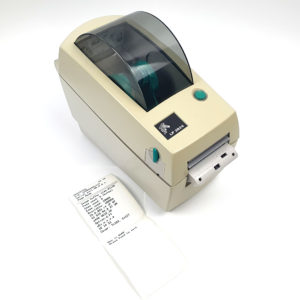 Zebra LP2824 Thermal Label Barcode Printer USB Serial PN 2824-21101-0001