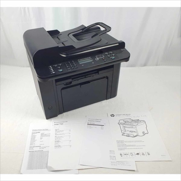 HP LASERJET M1536DNF MFP Laser Printer / Duplexer with Toner & Power Cord CE538A - ADF Defect
