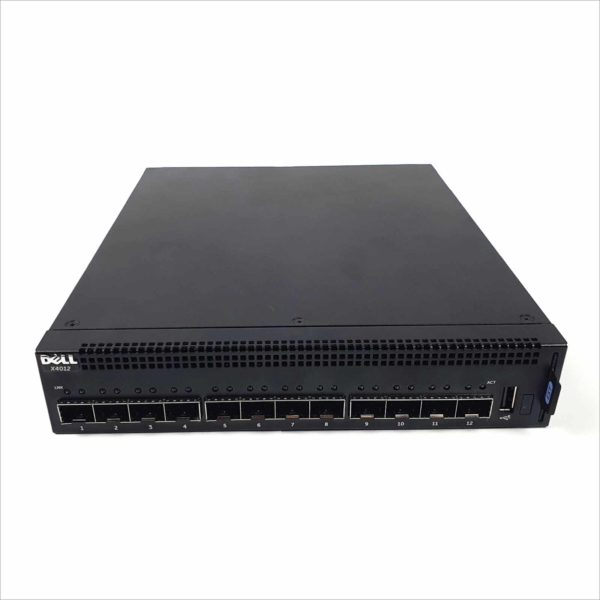 Dell EMC X4012 Managed L3 Layer 3 Smart Switch 12-Port 10GB SFP+ 10Gigabit Switch YN20V