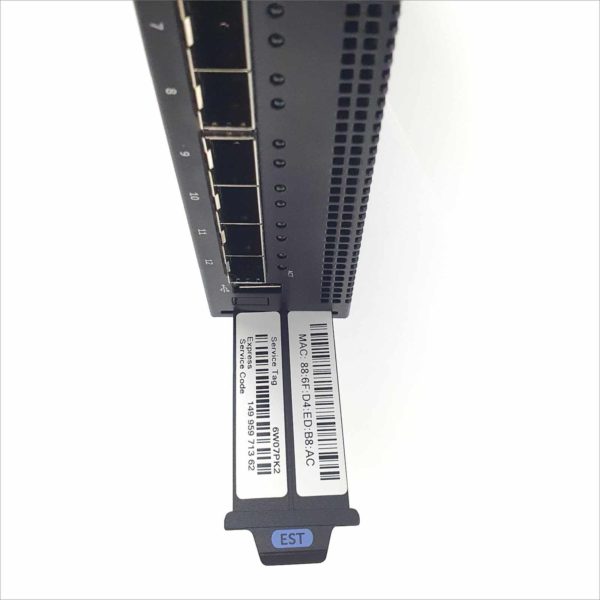 Dell EMC X4012 Managed L3 Layer 3 Smart Switch 12-Port 10GB SFP+ 10Gigabit Switch YN20V