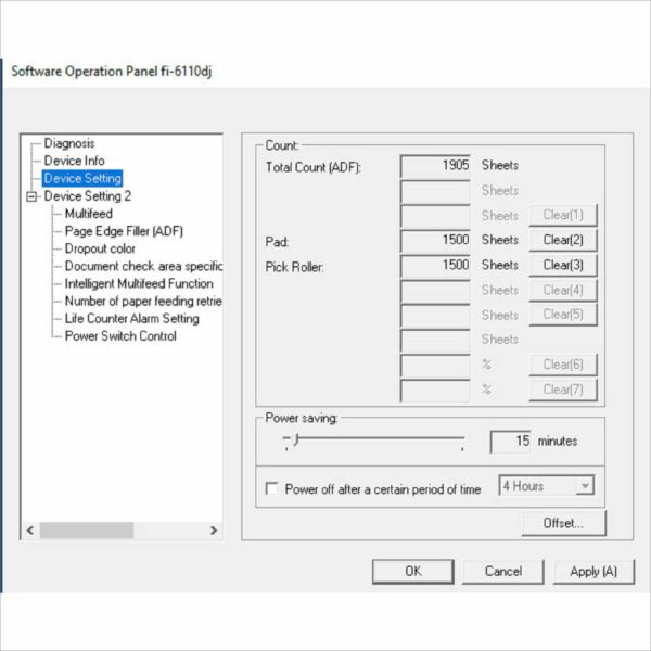 Fujitsu fi-6110 40ipm Full Duplex ADF 600dpi Color Image Scanner ScandAll PRO Compatible PN PA03607-6005 - victolab llc