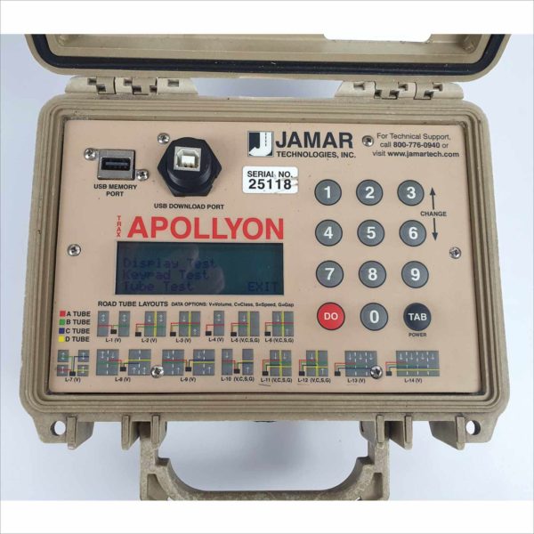 Jamar Technology Trax Apollyon height Accuracy Road Tube Traffic Counter - Tested & Working - Traffic Data Collection Equipment