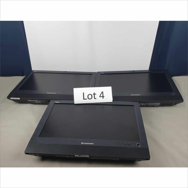 lot 3x Lenovo ThinkCentre M72z 20" G2020 2.90Ghz 6GB HDD 500GB Wi-Fi Windows License AIO - Auc 4