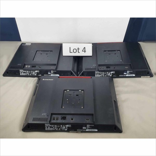 lot 3x Lenovo ThinkCentre M72z 20" G2020 2.90Ghz 6GB HDD 500GB Wi-Fi Windows License AIO - Auc 4