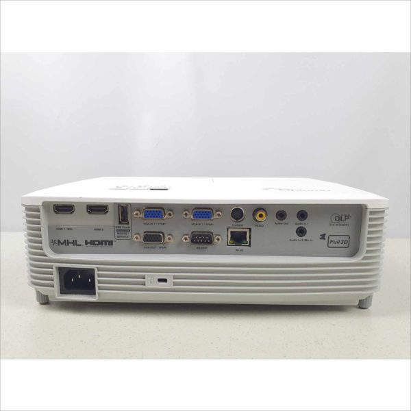 Optoma W355 WXGA 3D DLP Projector 3600 Lumens White W355 - 1063 Lamp Hours - Victolab LLC - Projector Guy - projectorguy