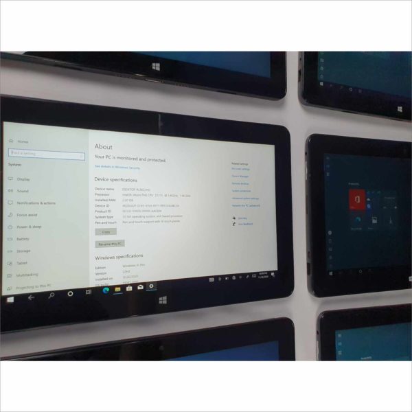 lot 10x Venue 5130 Pro 10.8" FHD Tablet 2GB RAM 64GB Storage Intel Atom Z3775 1.46Ghz Win 10 - Victolab LLC