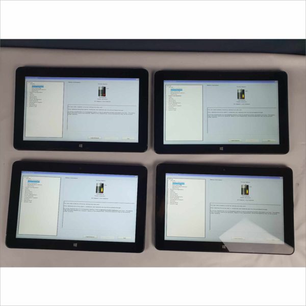 lot 10x Venue 5130 Pro 10.8" FHD Tablet 2GB RAM 64GB Storage Intel Atom Z3775 1.46Ghz Win 10 - Victolab LLC