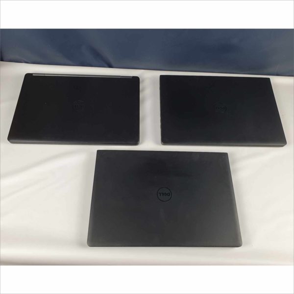 Lot 3x Dell Latitude 3570 / 5550 15.6" Intel i3/i5 6th 5th gen Clean laptops - No storage / Caddy