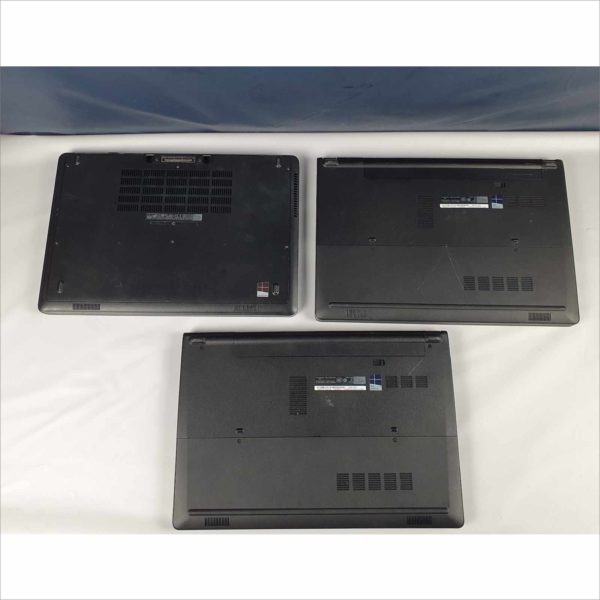 Lot 3x Dell Latitude 3570 / 5550 15.6" Intel i3/i5 6th 5th gen Clean laptops - No storage / Caddy