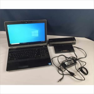 Dell Latitude E6530 15.6" FHD i7-3740QM 2.70GHz NVIDIA GPU 4GB 180GB SSD WiFi Win10 Laptop with Power Adapter & docking station - Victolab LLC