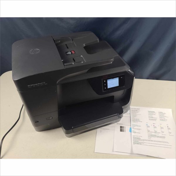 HP OfficeJet Pro 8710 All-in-One Wireless Inkjet Color Printer LOW PAGE COUNT - Computer | Network Telecom | Lab & medical Equipment