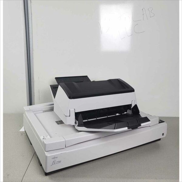 FUJITSU FI-7700 FLATBED DOCUMENT SCANNER PA03740-B005 w/Power Adapter & USB - Low COUNT