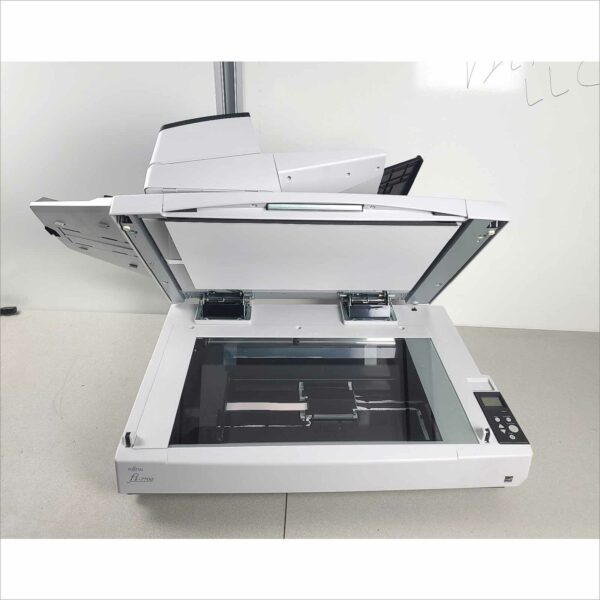 FUJITSU FI-7700 FLATBED DOCUMENT SCANNER PA03740-B005 w/Power Adapter & USB