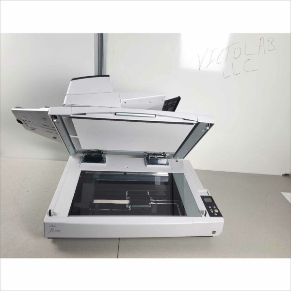 FUJITSU FI-7700 FLATBED DOCUMENT SCANNER PA03740-B005 w/Power Adapter & USB