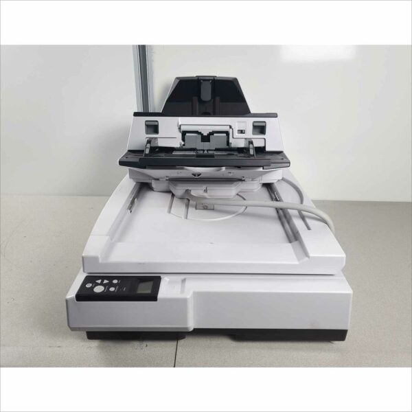 FUJITSU FI-7700 FLATBED DOCUMENT SCANNER PA03740-B005 w/Power Adapter & USB