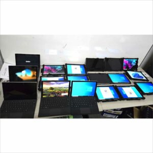 lot of 64 Microsoft Surface Pro 5th,4th,3rd Gen, Book 2, Laptop, Samsung, Apple Tablets