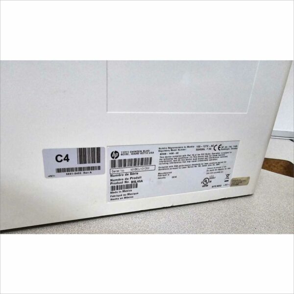 HP Color LaserJet Enterprise Flow M577 Printer SN#mxbcj1313w