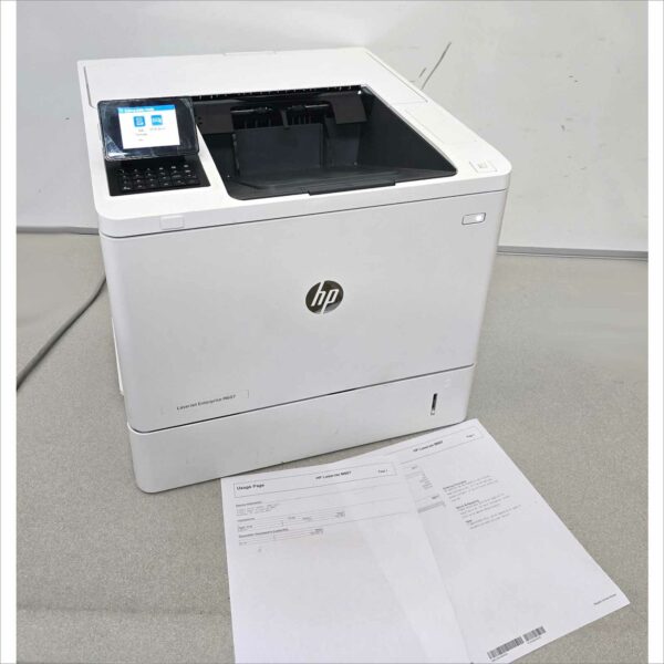 Hp Laserjet Enterprise M607 Monochrome Laser Printer SN#cnbcl74017