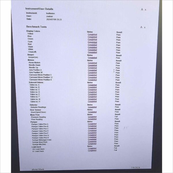 Teledyne Tekmar Fusion UV/Persulfate TOC Analyzer 14-9600-1C0