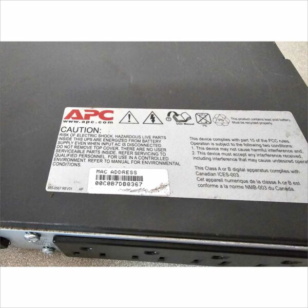 APC SMART SC450R1X542 SmartUPS SC 450 w/Network Management Card