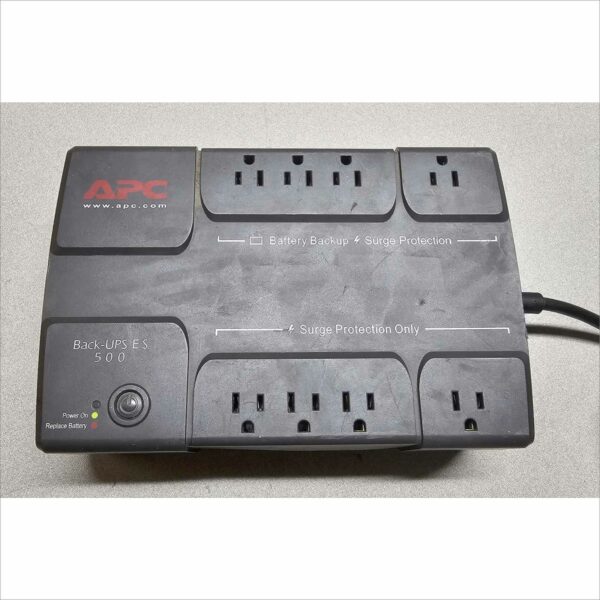 APC Back-UPS BE500R Battery Backup & Surge Protector NO BATTERY