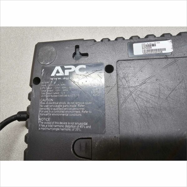 APC Back-UPS BE500R Battery Backup & Surge Protector NO BATTERY