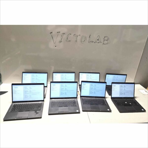 lot of 8x Dell Latitude 5401 Intel i7 9th Gen 16GB RAM 256GB M.2 Laptops Computers