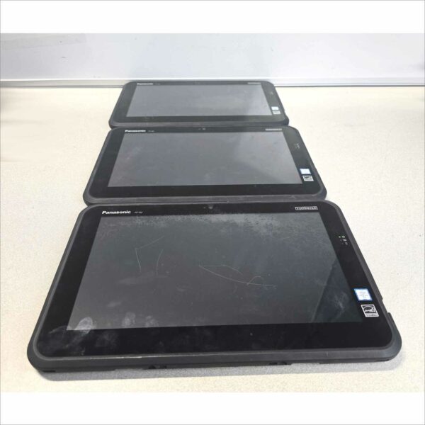 Lot 3x Panasonic TOUGHPAD FZ-Q2 12.5, 8GB RAM, 4G Bad Battery