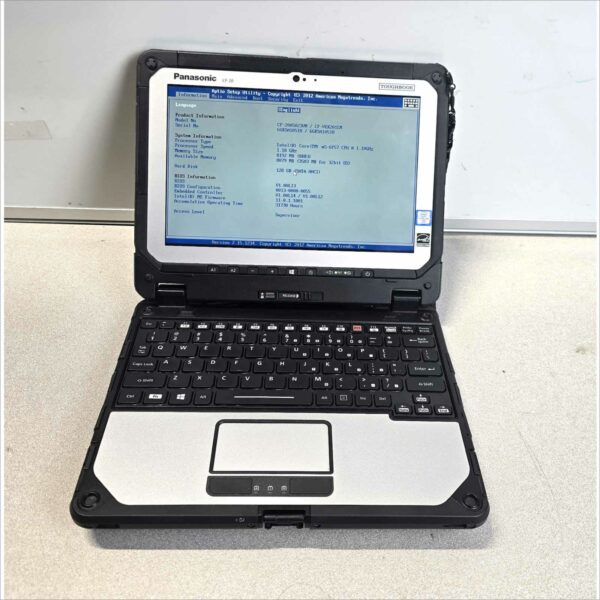 Panasonic Toughbook CF-20, i5 10.1, MK1, 8GB, 128GB, 4G SN#6JKSA10518 / 6JKSA10518 31730H