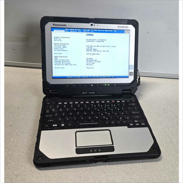 Panasonic Toughbook CF-20, i5 10.1, MK1, 8GB, 128GB, 4G SN#6JKSA17949 450H